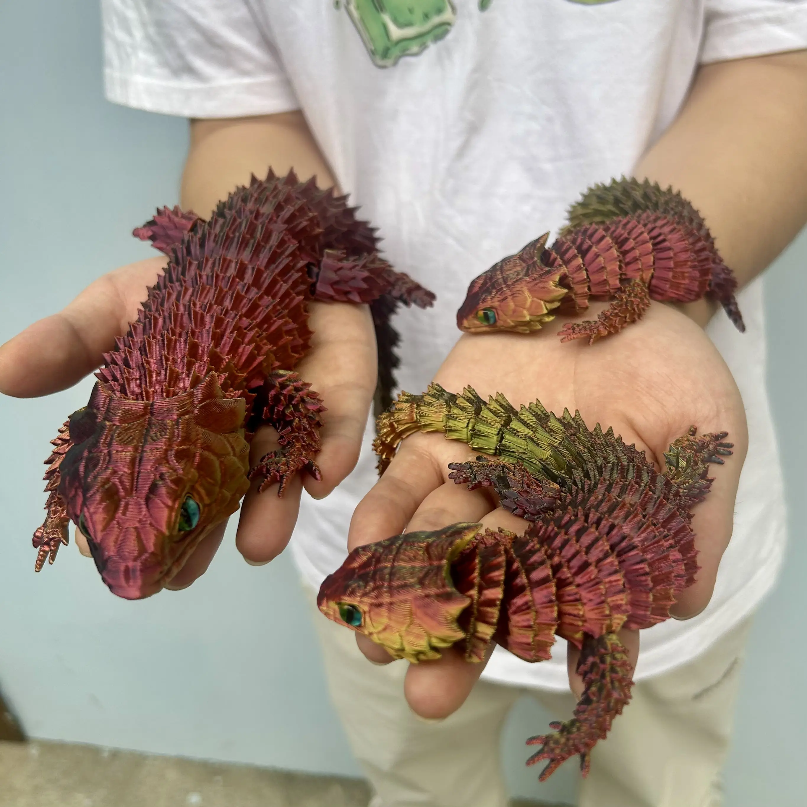 3D Baskılı Kertenkele Heykeli, - 3D Printing Lizard incelemesi ve fiyatı