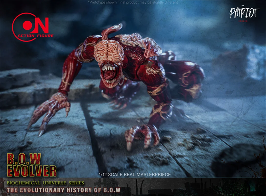 Patriot studio 1/12 BOL Evolver Mutated Monster Figure Modello Soldato Action Figure Body Doll per la collezione di fan
