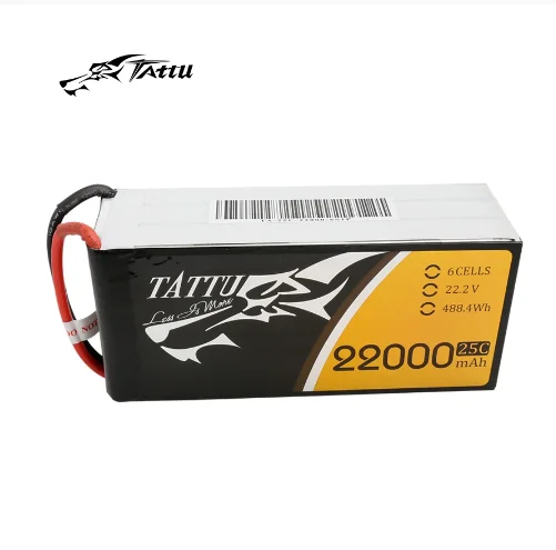 

Tattu 6S 15C 25C 22,2 В 10000 мАч 12000 мАч 16000 мАч 22000 мАч 30000 мАч Lipo Батарея Умная батарея для сельского хозяйства