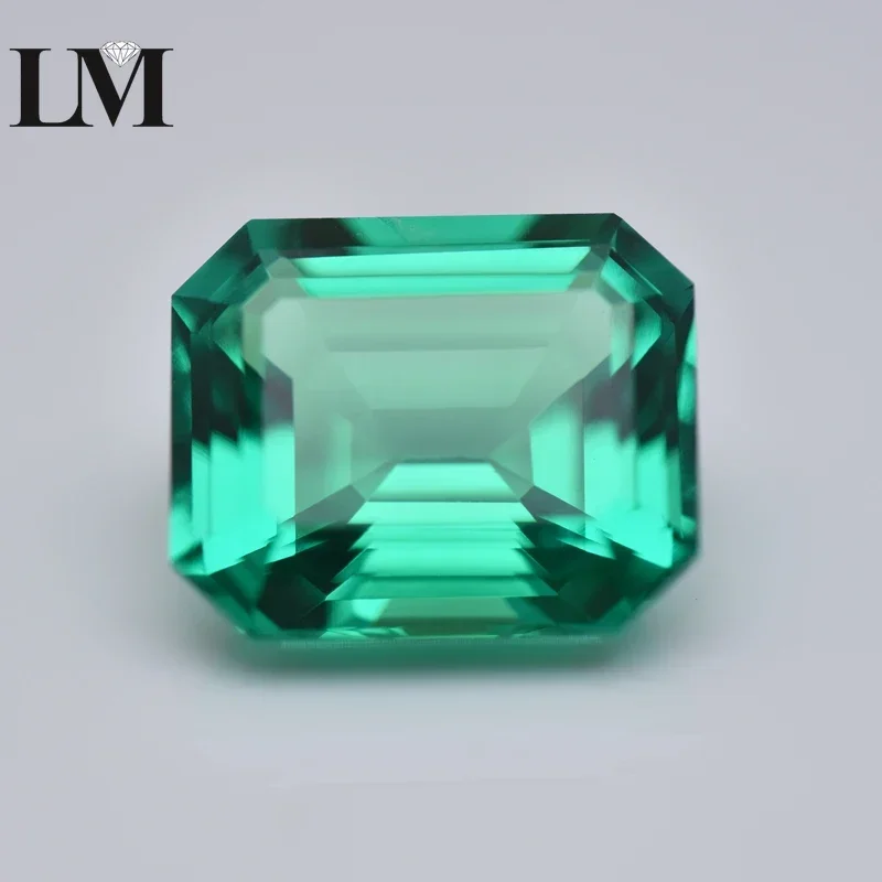 

Lab Grown Colombia Emerald Wholesale Hydrothermal Vvs1 With Inclusions Inside For Jewelry Making AGL Certificate