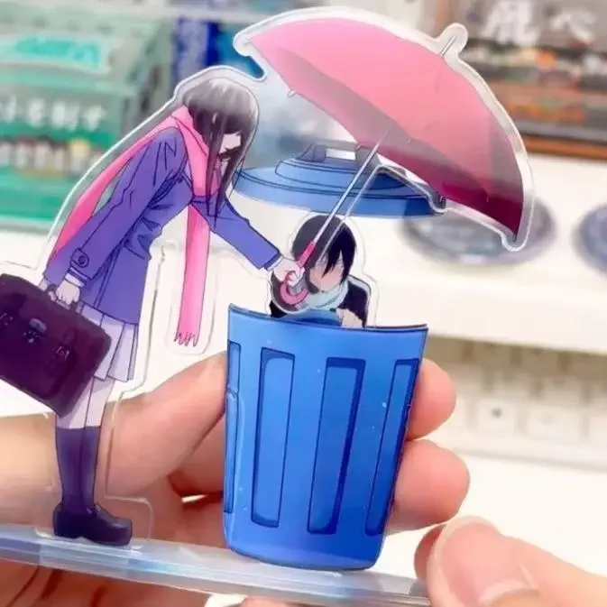 Noragami Toy Figures Pulling Acrylic Stand Anime Action Figure Ornament Model Accessories Gift Toy Desktop Ornaments
