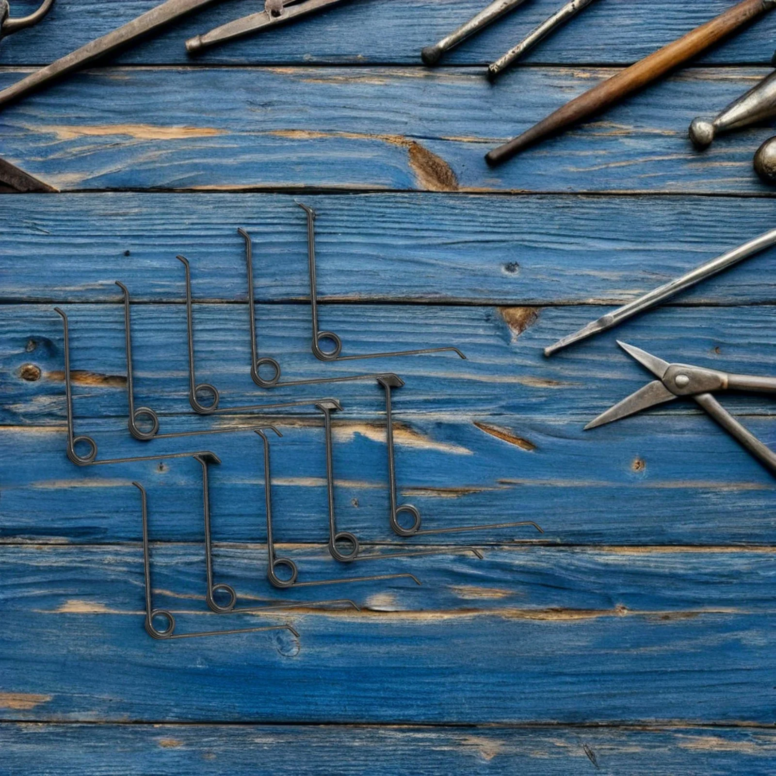 

10pcs V-Shaped Pruner Springs Stainless Steel For Garden Shears Pruning Tools Trimming Spring Replacement Parts