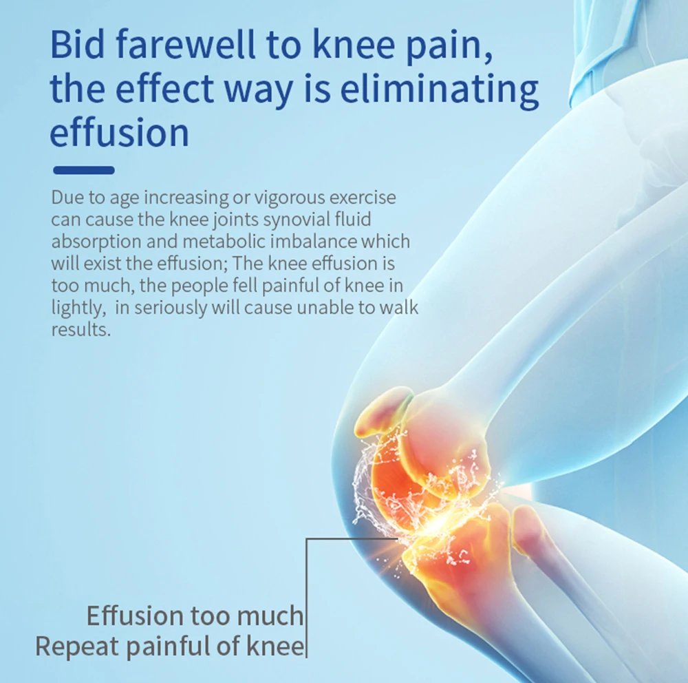 Multifunctional Smart Cordless Knee Massager Vibration Knee Relaxing Massage Machine Joint Knee Device Gifts for Friends