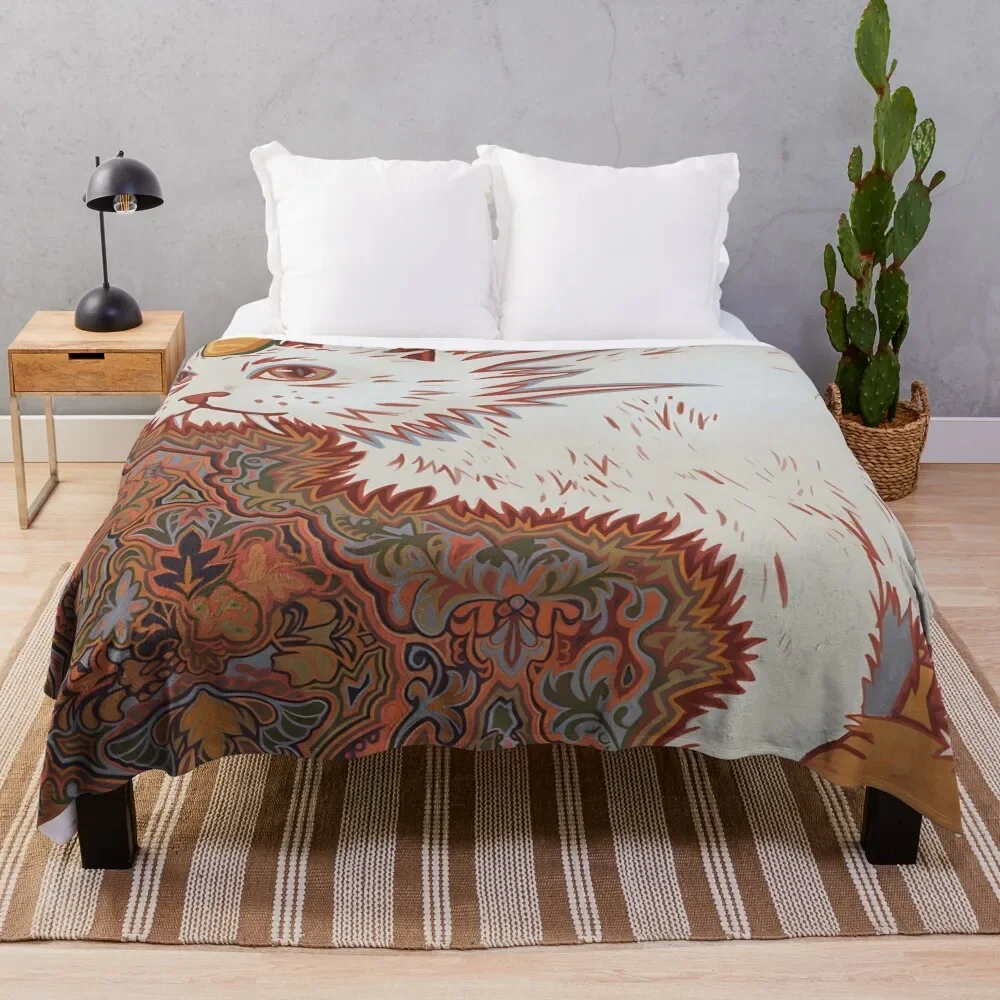 

Louis Wain Throw Blanket Cozy Napping Blanket Gift for Mom Dad