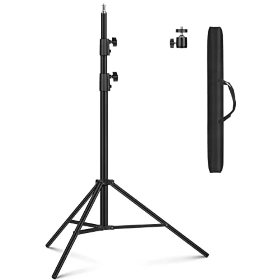 Photography Light Stand Heavy Duty Tripod 9.2 ft/110''/280cm Aluminum Lighting Stand for Relfectors Photographic Portrait Softb