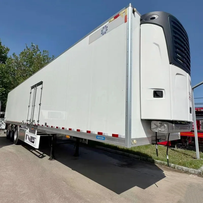 13.95M semi-trailer refrigerated truck large cold chain logistics transportation