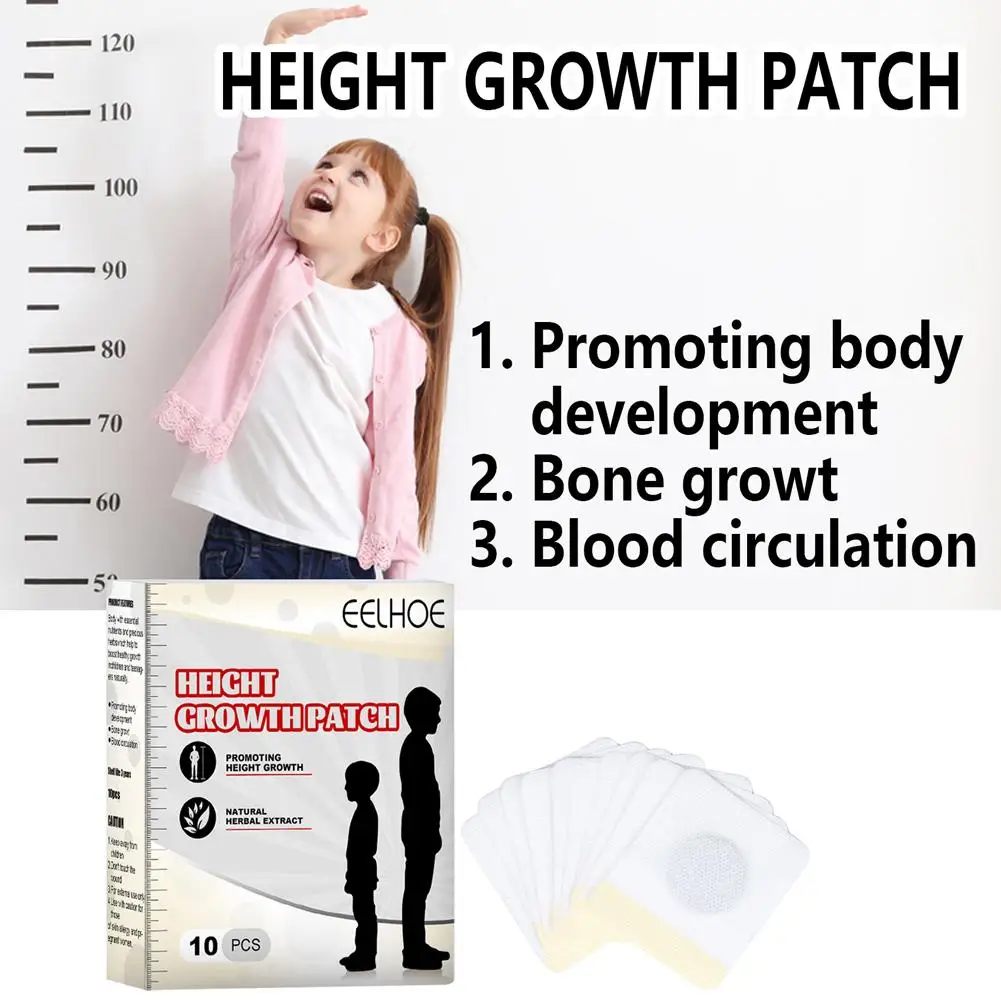 Body Height Enhancer Patch Growtaller Plaster Patch In Foot Increase Conditioning For Adults And Children Promote Bone Growth