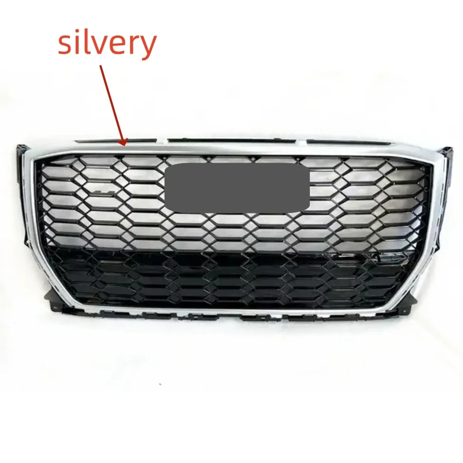 Car Front Bumper Grille Grill for Audi RSQ2 for Q2/SQ2  2020 2021 2022 2023（Refit for RSQ2 Style）Car Accessories tools tools