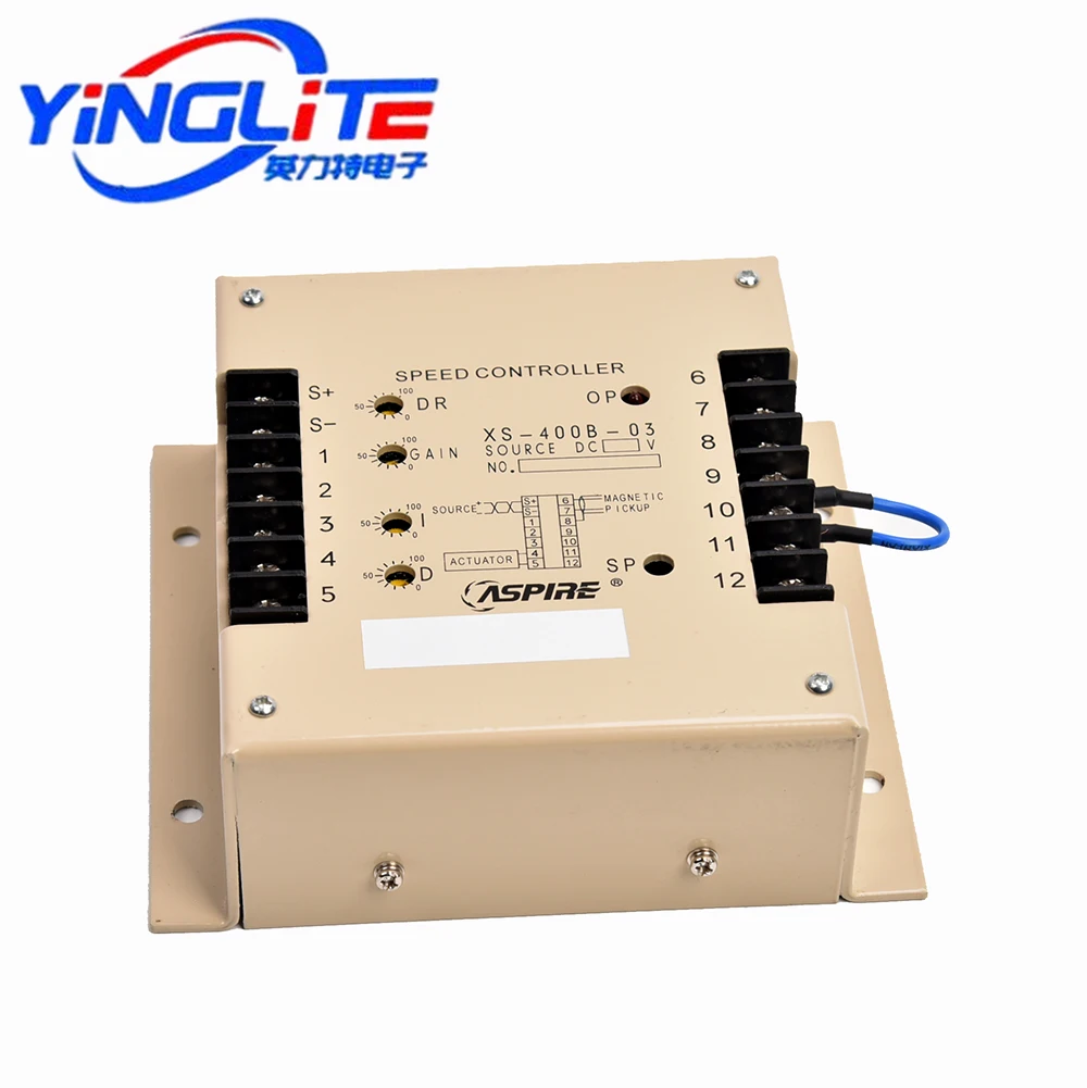 XS‑400B‑03 Diesel Generator Governor, Electronic Speed Governor Control Unit, Diesel Generator Spare Parts