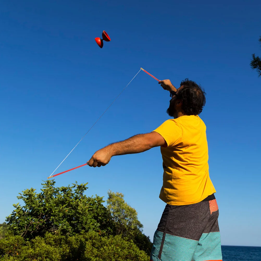 

1 пара палочек Diabolo, палочки Diabolo, китайские палочки Diabolo, палочки для жонглирования Diabolo Stick