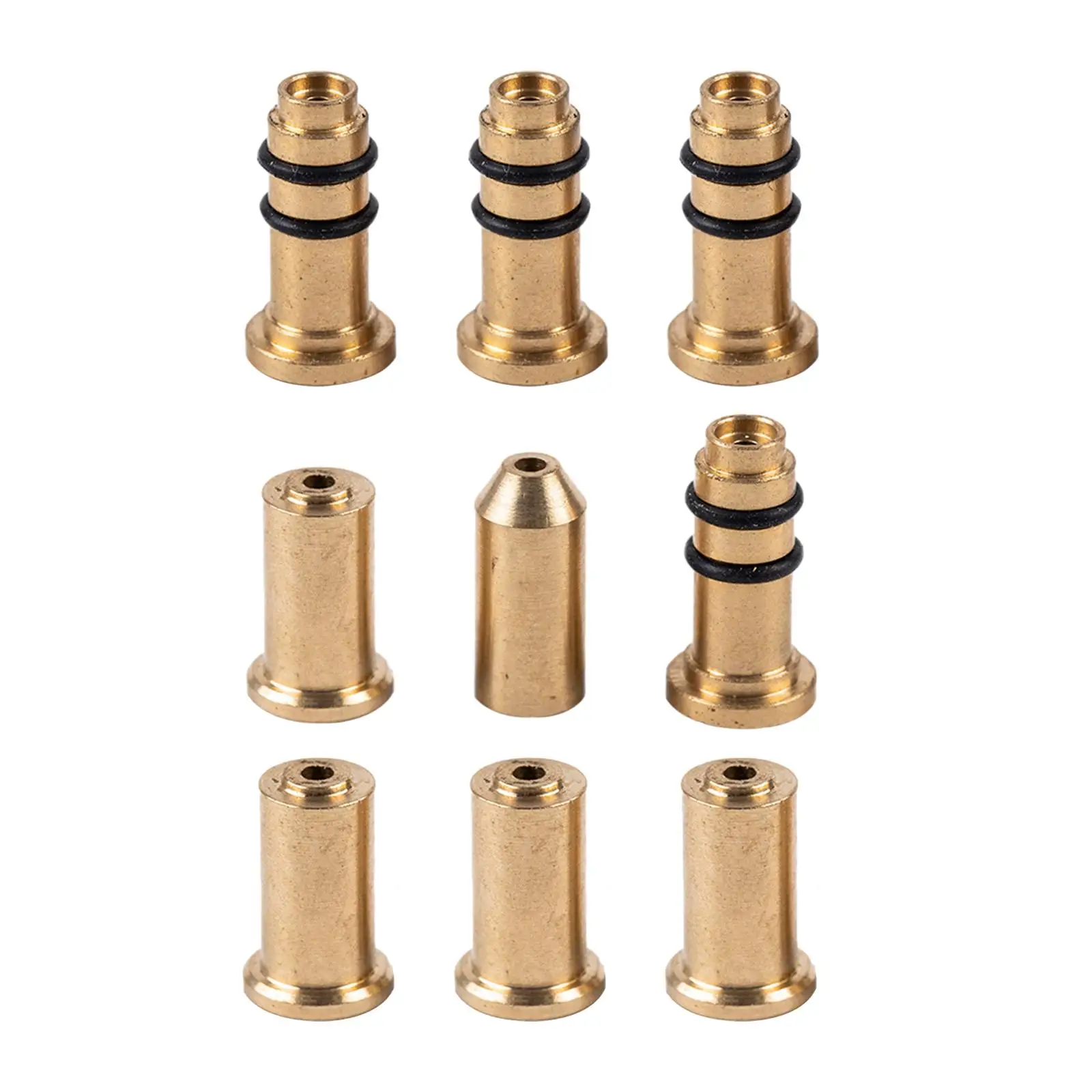 3Pcs Butane Filling Adapter Gas Refill Adapter for Gas Filling Brass Accessories