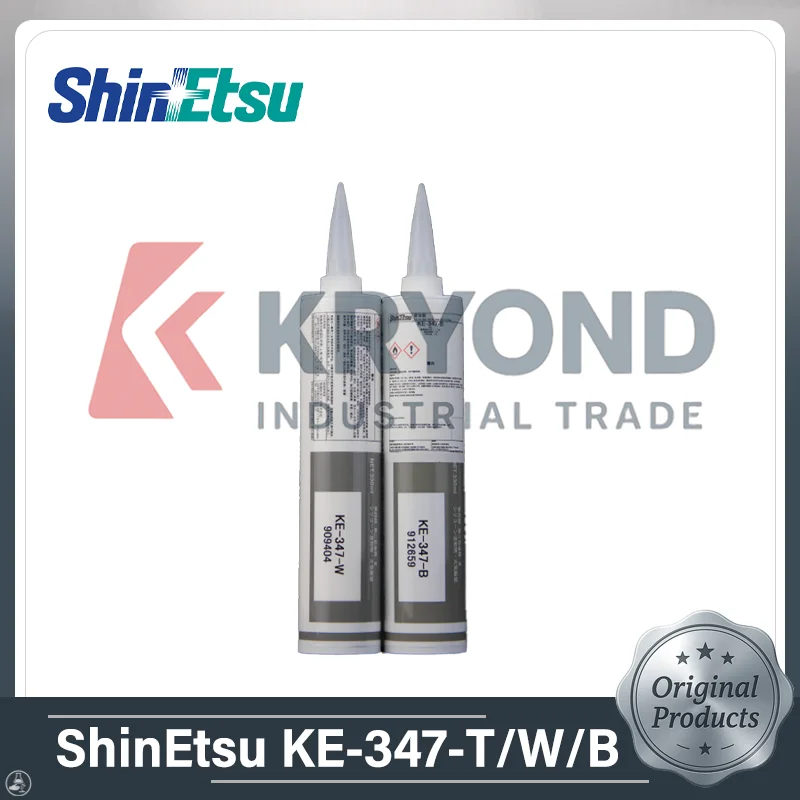 ShinEtsu KE347T KE347W KE347B Silicone Sealant for Electronic Equipment Sealing Industrial Assembly and Component Protection