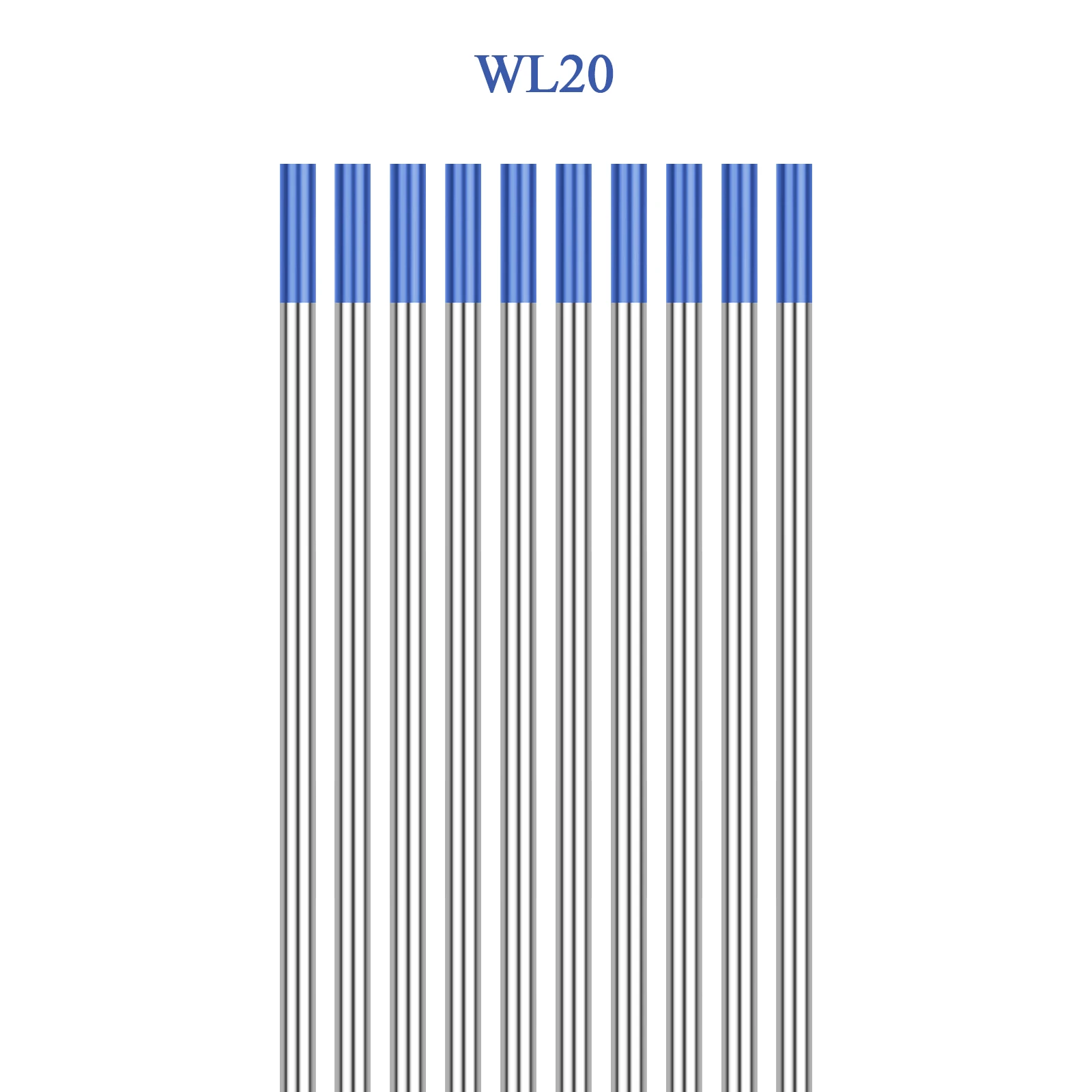 10PCS 150MM/175MM Elektrode Hoofd Naald/Draad Voor De TIG Lasmachine WL20 WL15 WR WC20 WZ8 WP