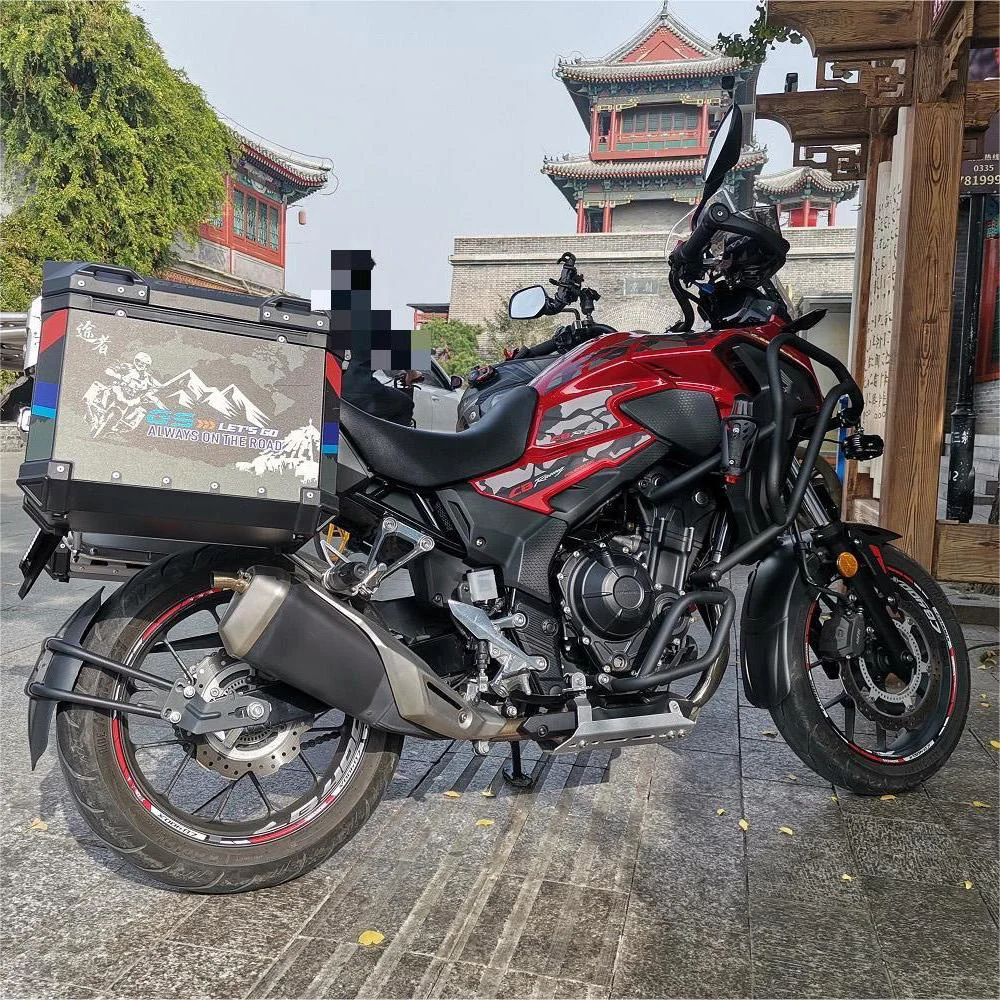 Nadaje się do HONDA CB400X CB500X Materiał matowy PVC Wodoodporna naklejka antypoślizgowa do zbiornika paliwa Modyfikacja motocykla Accessori