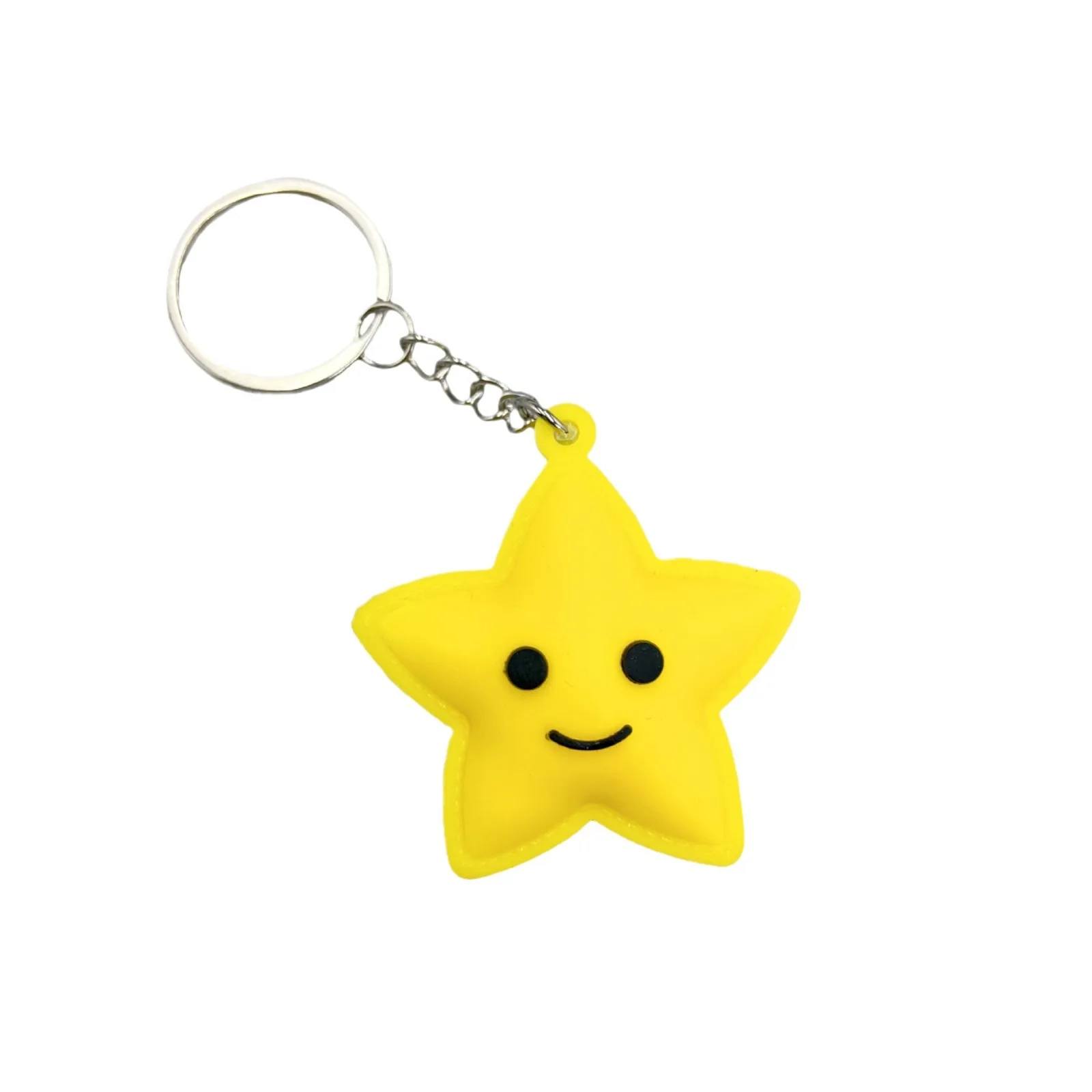 Lindo llavero creativo de la serie Sky, colgante de muñeca, regalo para pareja, sol, estrellas, Luna, nubes, arcoíris