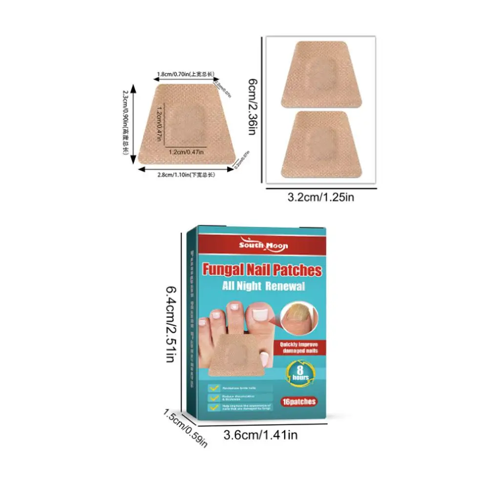 전문 발톱 곰팡이 패치 통기성 네일 리페어 케어 네일 스티커 스티키 교정 방수 패치 인그로운 푸 E5I2