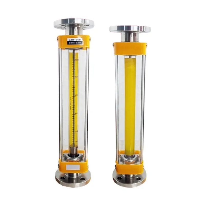 LZB Anti-corrosive Glass Tube Stainless Steel Tube Flow Meter Air Rotameter