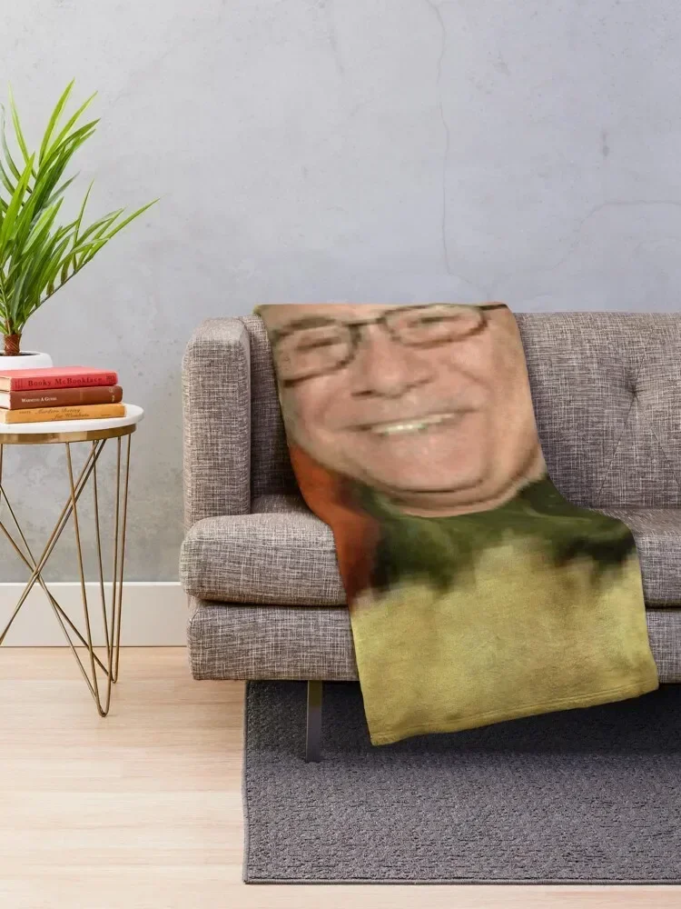 In devito we trust Throw Blanket Bed linens Camping For Decorative Sofa Blankets