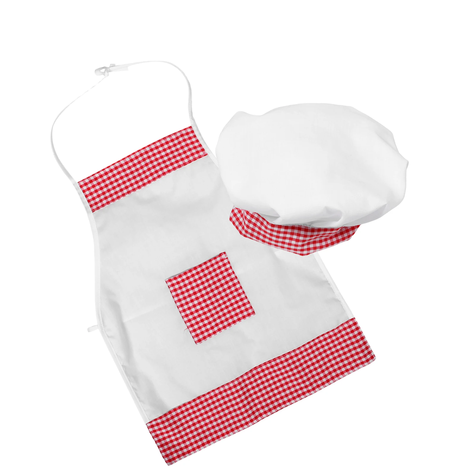 

Baby Photography Costume Set Newborn Kids Chef Outfit Kitchen Apron Toddler Child Comfortable Easy Wear Indoor Photo Session