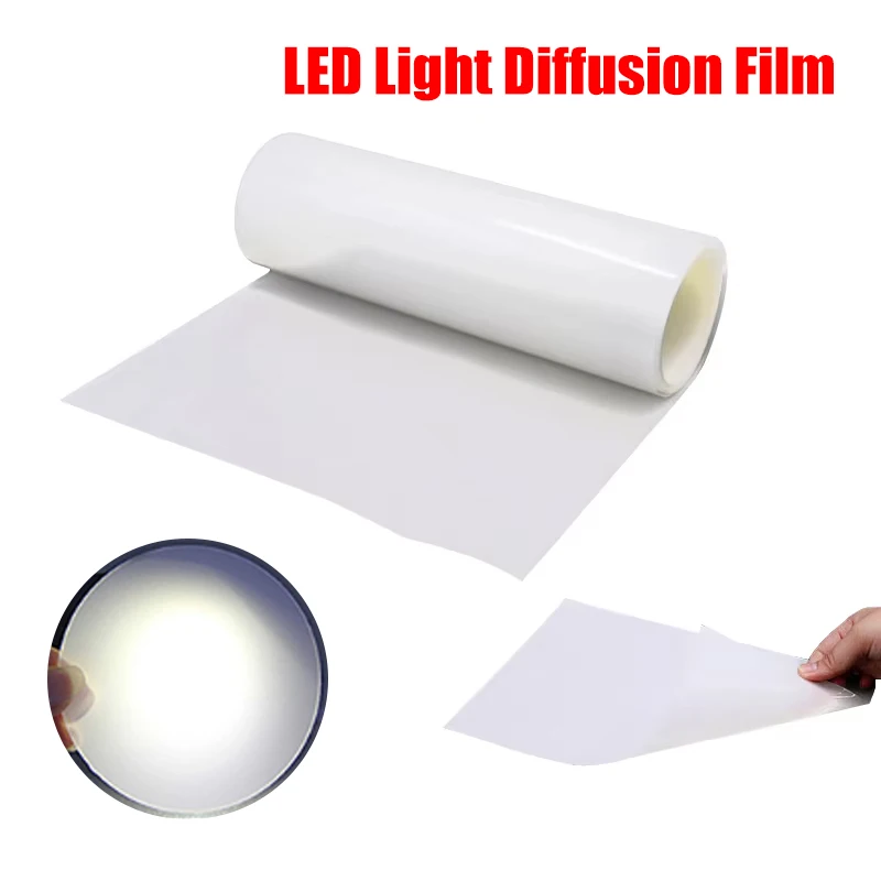 

1Pcs LGT125J 0.125mm LED Light Diffusion Film LCD Backlight PET Film Suitable For Conventional Backlight Lamps Light Boxes