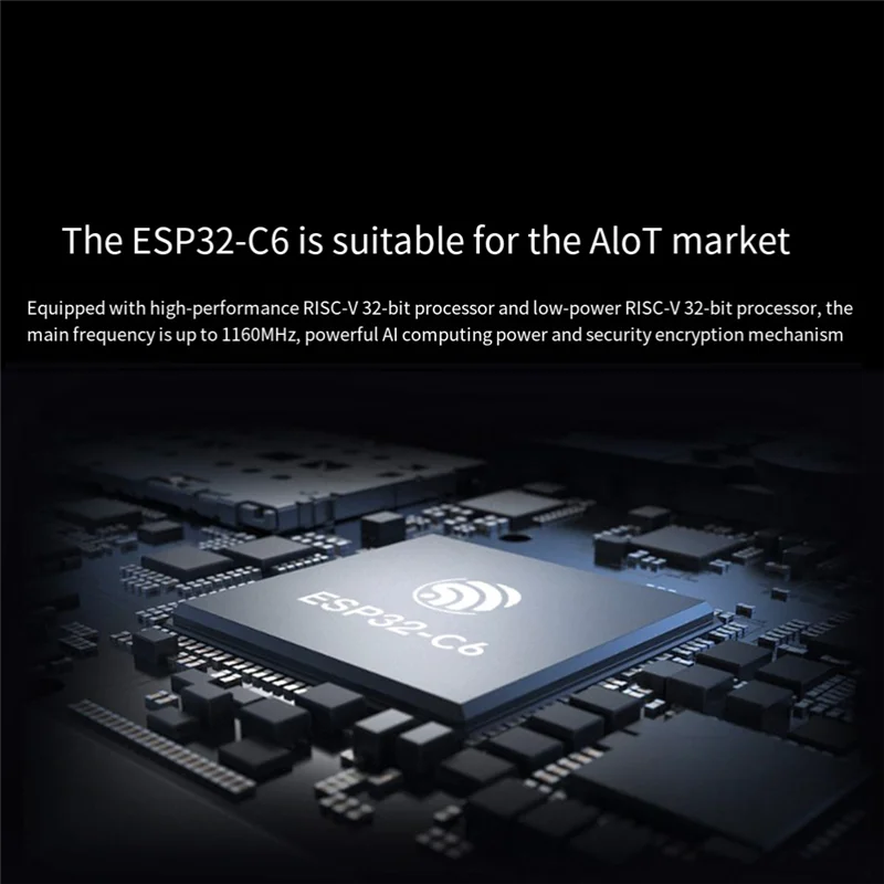 

Durable-Esp32 C6 Zero M Development Board Wifi 6 Esp32 Mini Module Dual Processor Supports 2.4Ghz Wifi Bluetooth Le Module Blue,