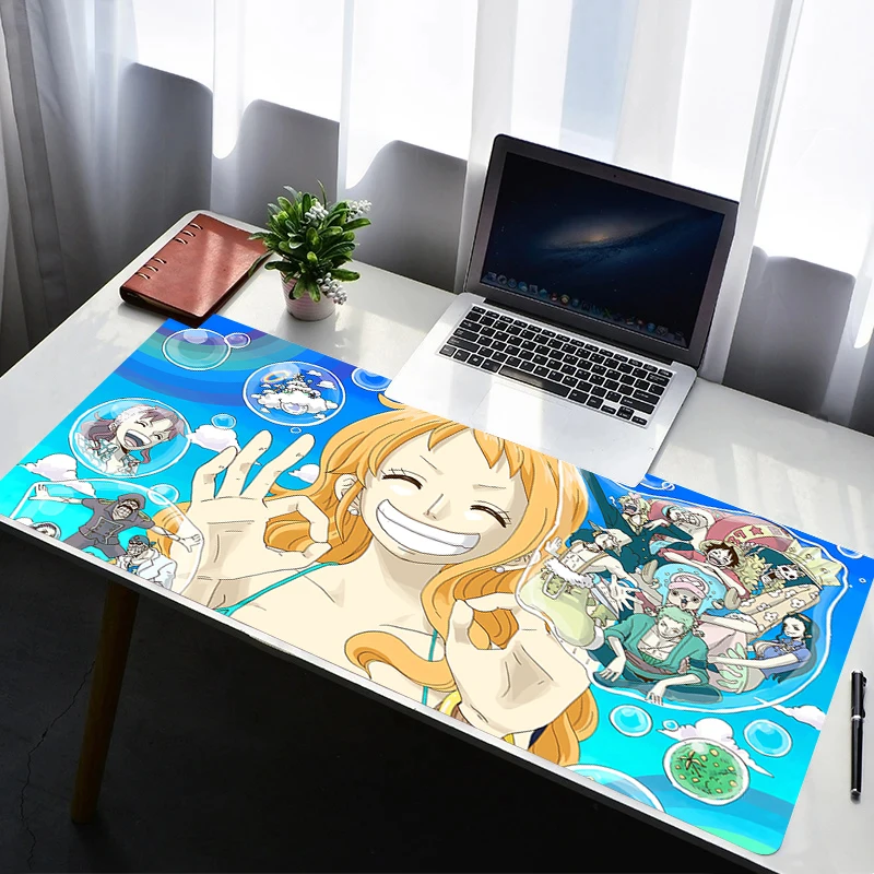 

Mouse Pad PC Accessories Non Slip Rubber One Piece Nami Mousepad Laptop Gamer Keyboard Pad Office Computer Gaming Desk Mouse Mat