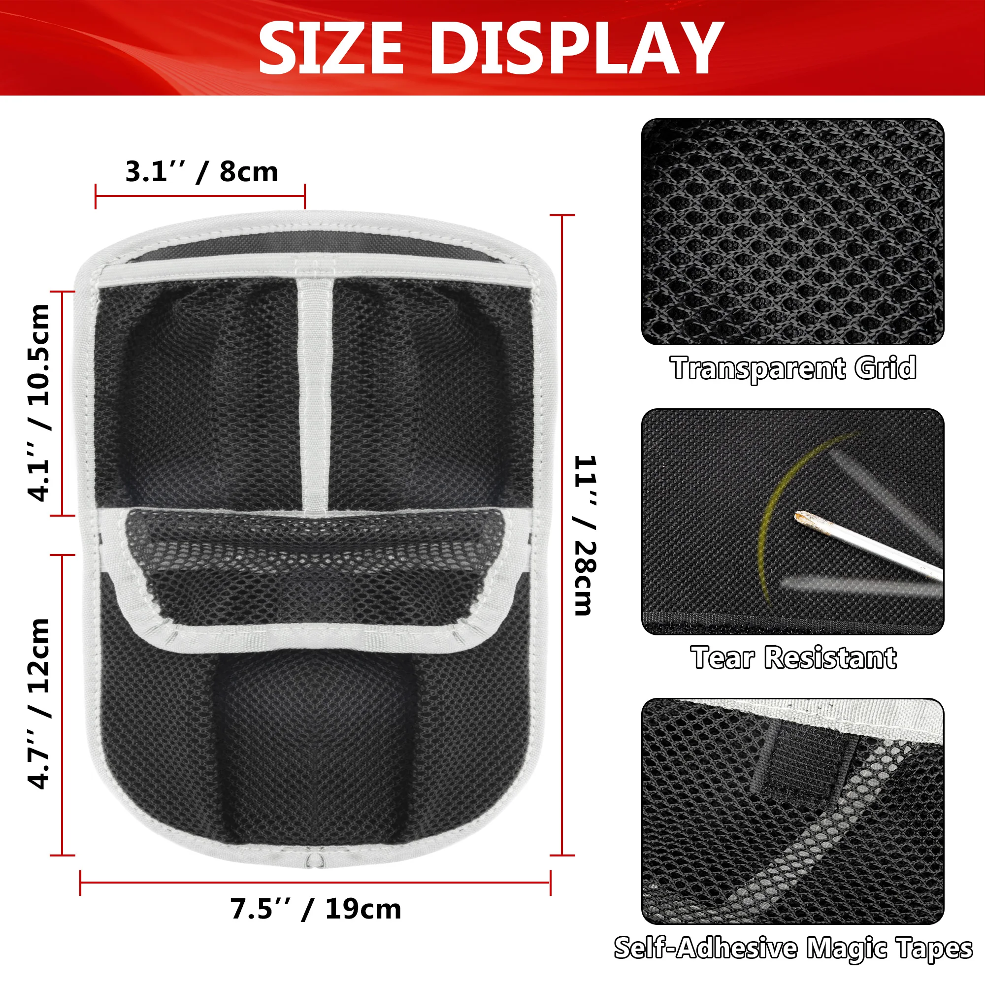 Motorcycle Front Trunk Lid Storage Bag High Quality Nylon Multi Functional Bag for Can Am Ryker Rally Edition Sport 2019-2024