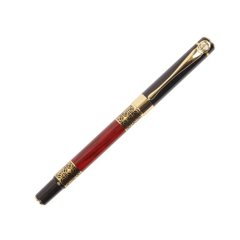 Fountain Pen Luxury Business 0.5mm F Nib Converter Pen Steel Ink Pens High-end Business Custom Gift Pen extra fine fountain pen