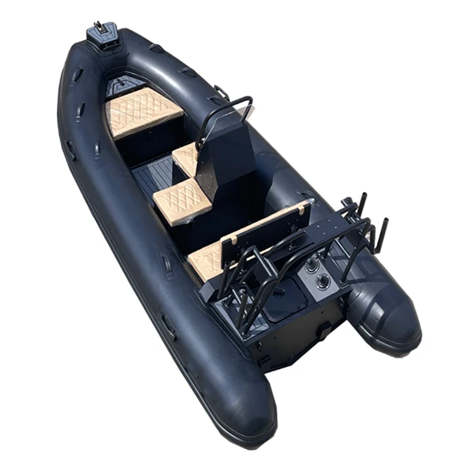 3.9m Deep V-shaped Double Front Cabin Orca/Hypalon/PVC Aluminum Rigid RIB Inflatable Boat
