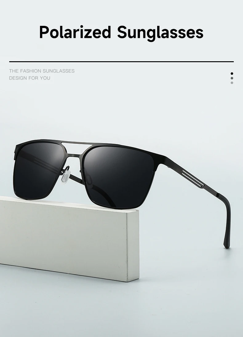 Neue Photochrome Polarisierte Sonnenbrille Mann Hohe Qualität UV400 Sonnenbrille Im Freien Fahren Angeln Pilot Brillen – Detail 1
