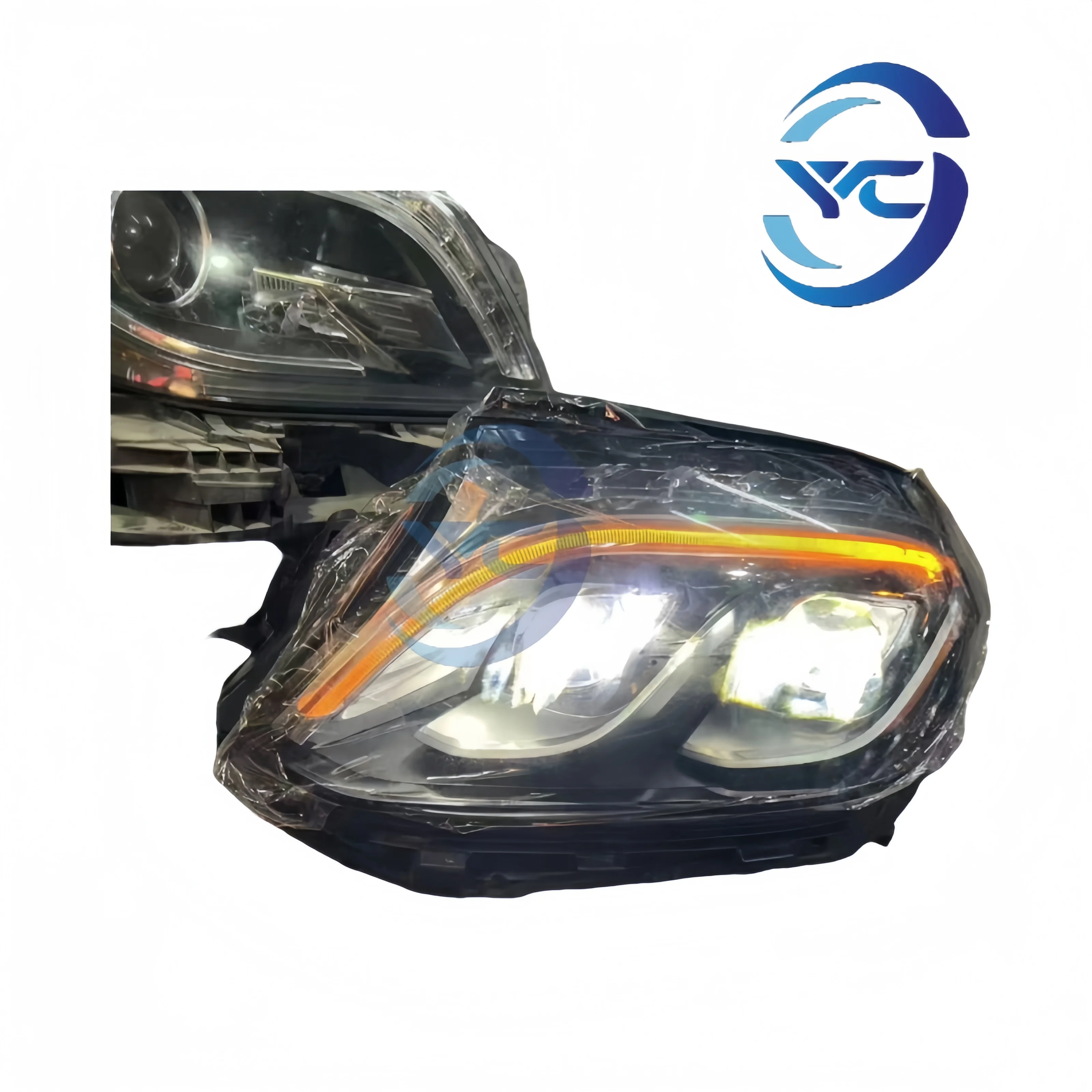 High Quality LED Headlights-B Enz GLS350 GLS400 GLS450 X166 2016-2019 Automotive Accessories Front Position 12V Volta