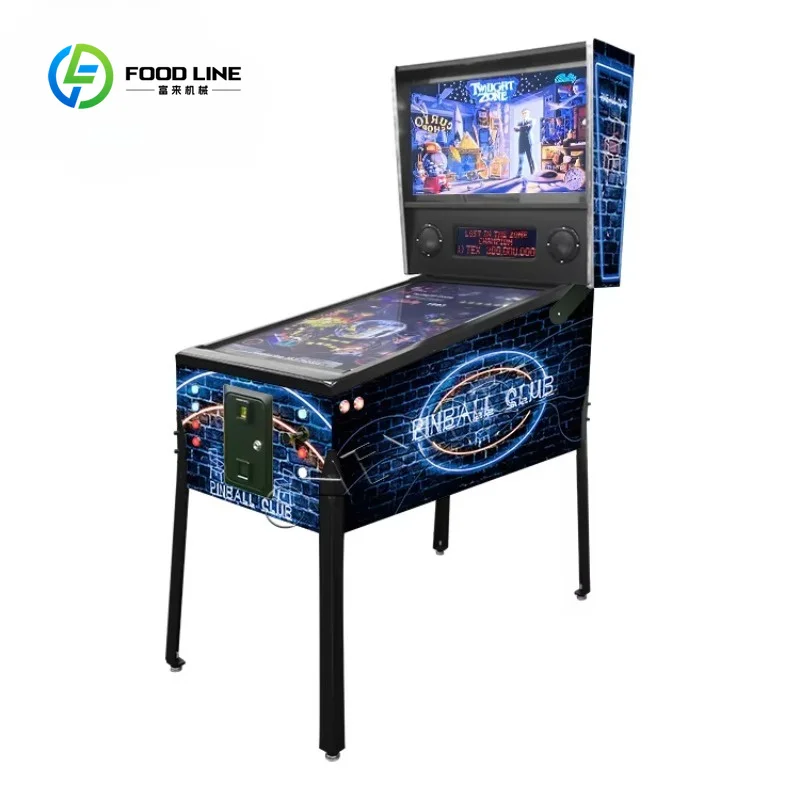 

Customized Home Digital Pinball Game Machine, Arcade Virtual Pinball Machine With Pinup Pinball System