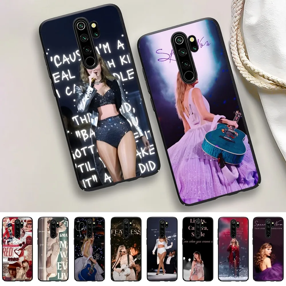 Singer Singer T-Taylors S-Swifts Phone Case For Redmi 5 6 7 8 9 10 Plus Pro 6 7 8 9 A GO K20 K30 K40 Pro Plus F3 Fundas