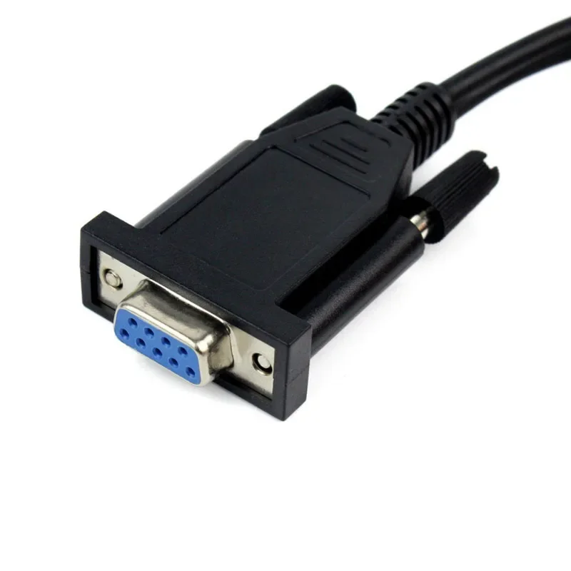 Cabo de programação de porta DB9 COM 2 em 1 para Kenwood KPG-46 KPG46 KPG-22 KPG22 LT-3268 PX-328 Baofeng UV-5R 888S Retevis H777 Rádio