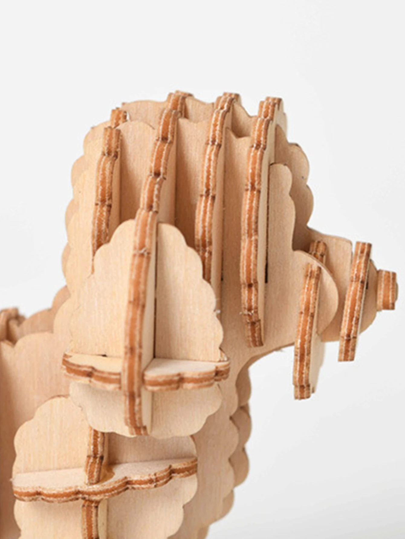 3D деревянная головоломка с животными, пудель, собака, наборы моделей, деревянная головоломка, деревянные подарки на Рождество