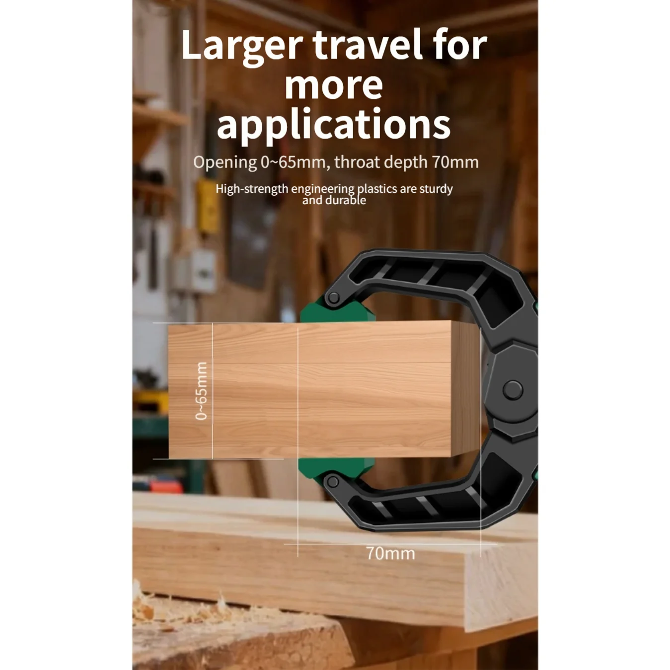 A-frame Woodworking Woodriver Clamp Woodworking Projects Oxidation Resistance Secure Grip Heavy-duty Reinforcement