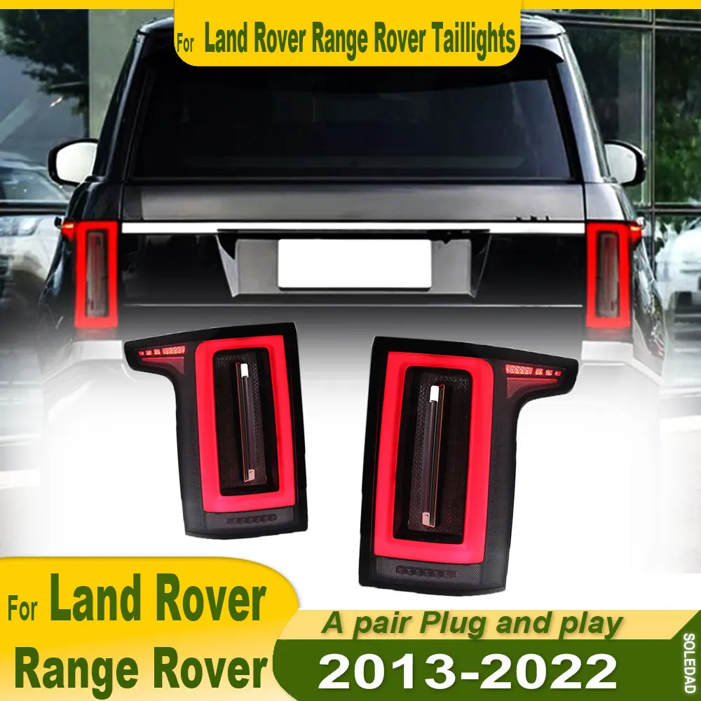 Tail Lamp For Land Rover Range Rover Vogue 2013-2022 L405 Taillights Cullinan Modified Light LED Rear Lights Turn Signal Light