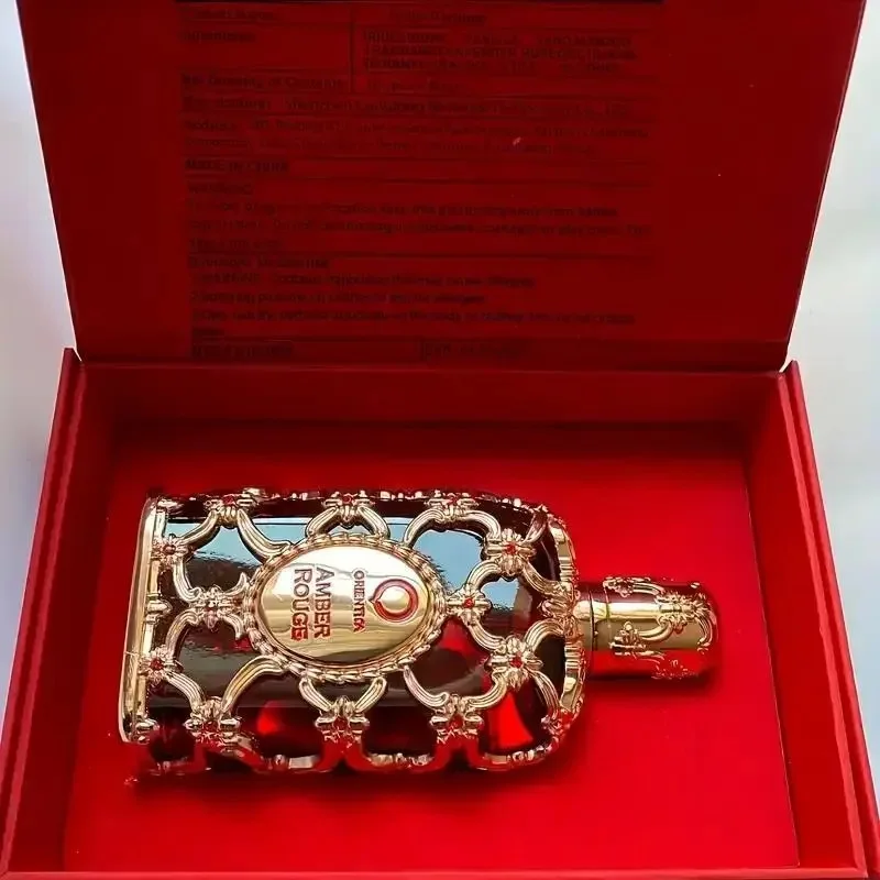 Женские духи Orientical Royal Amber Rouge — 2,7 унции, стойкий цветочный аромат с формулой без спирта, идеальный рождественский подарок