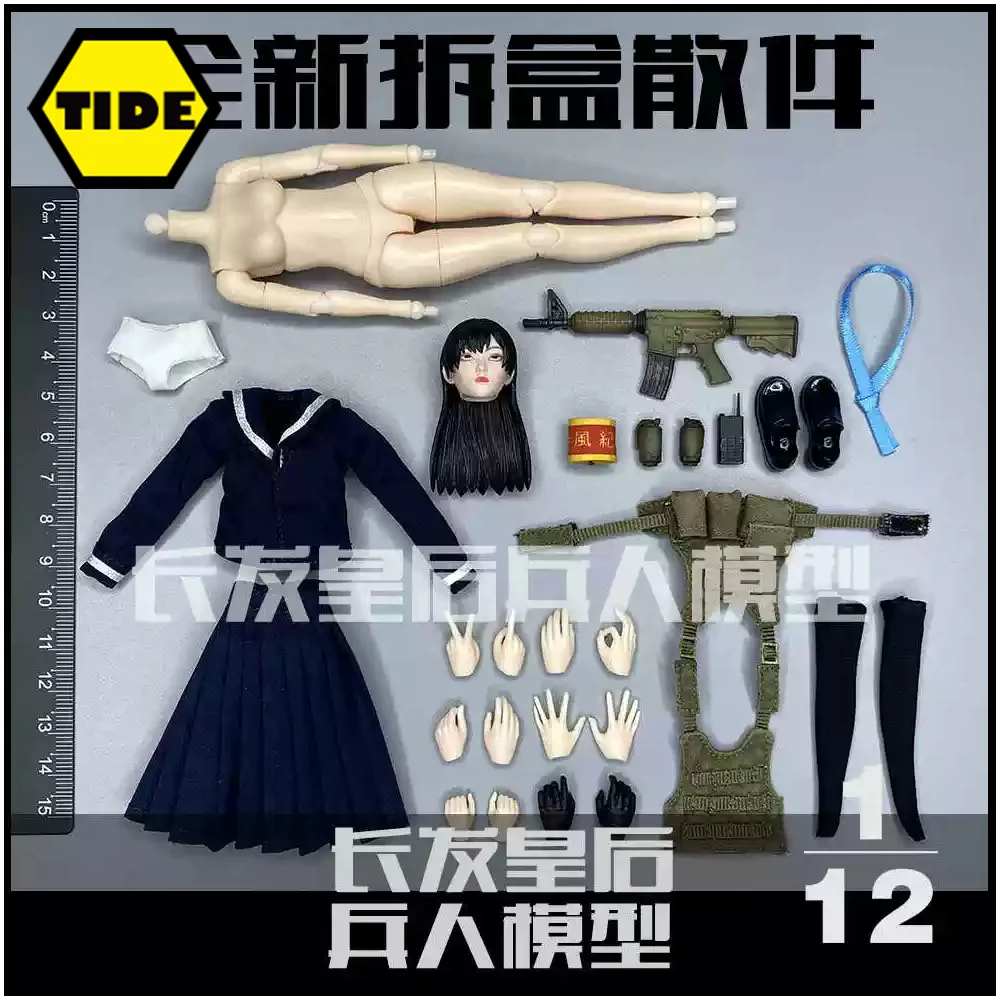 Joytoy jt5628 1/12 Level9 Frontline Chaos Xena Kopf Körper Kleidung Waffen Szene Requisiten Modell 6 Zoll Action figur Zubehör