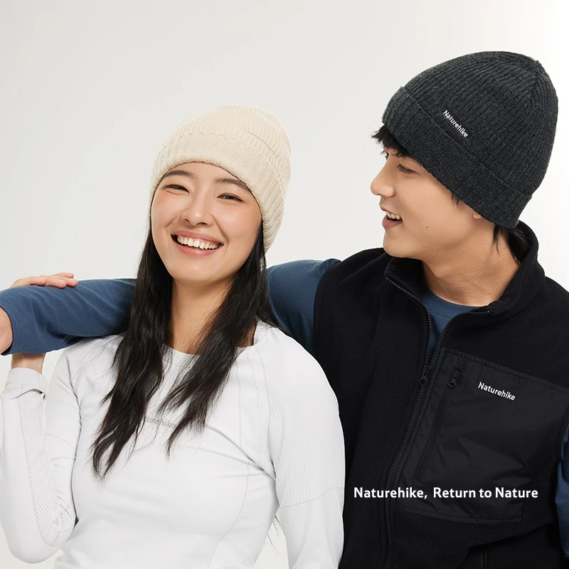 قبعة صوف متماسكة من Naturehike قابلة للتمدد تحافظ على دفء الأذنين للرجال والنساء في الهواء الطلق والمشي لمسافات طويلة في الشتاء والسفر قبعة محبوكة #4