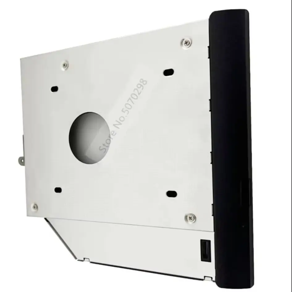 With Bezel Panel 2nd Secondary 2.5 SATA Hard Drive HDD SSD Optical bay Caddy Bracket Tray for Lenovo IdeaPad 300-15IBR 300-15ISK