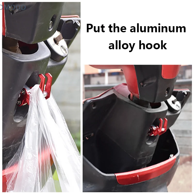 Durable 6mm Screw Aluminum Motorbike Helmet Glove Scooter Luggage Carry Holder Eagle Claw Hanger Motorcycle Helmet Hook