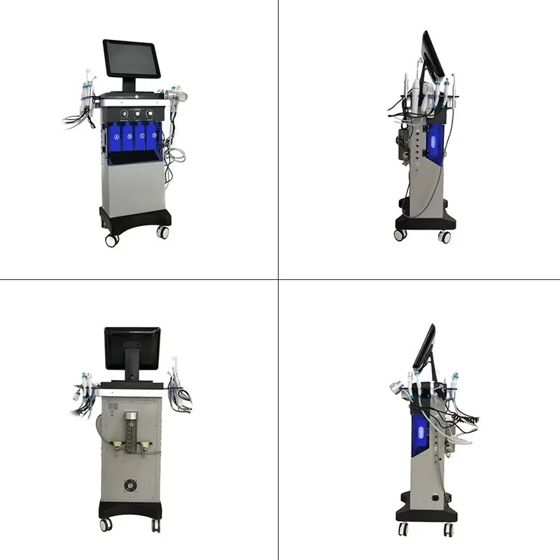 2026 14 in 1 Water Oxygen Hydro Machine Face Lifting Deep Cleaning Dermabrasion Aqua Peeling Epilator Skin beautiful equipment