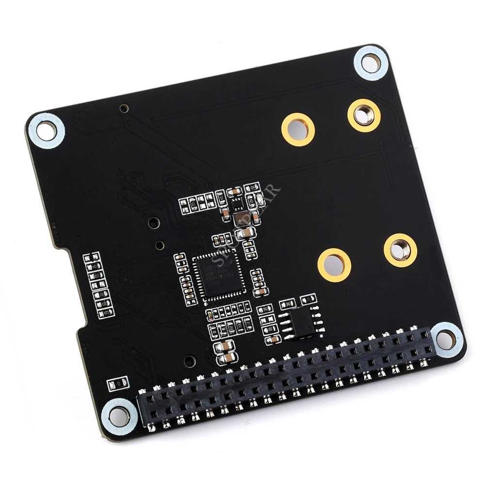 Raspberry Pi 5 PCIe to M.2 NVMe Dual SSD PCIe-TO-2-CH-M.2-HAT+ Board Pi5 Double(NOT Support BOOT fro