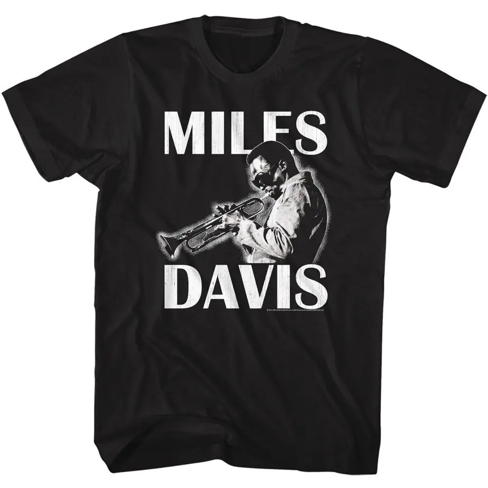 

Miles Davis Playing The Trumpet Music Shirt