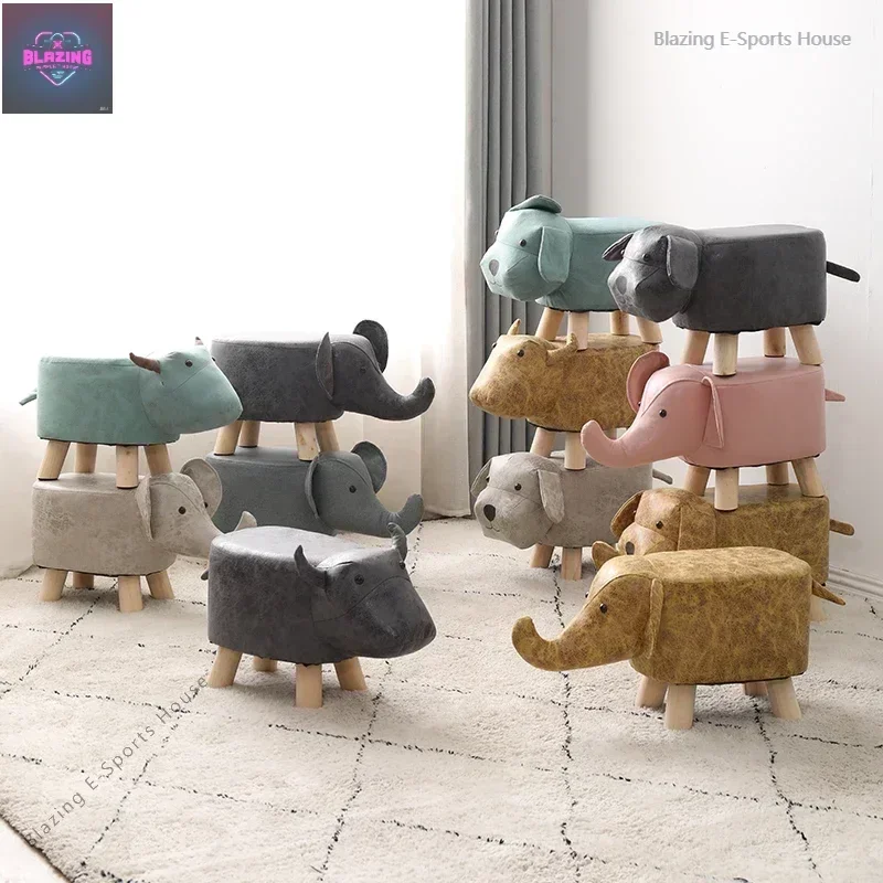 Nordic Gaming Vanity Chair Minimalist Portable Children Living Room Foot Stool Unique Relaxing Garden Tabouret Home Furniture