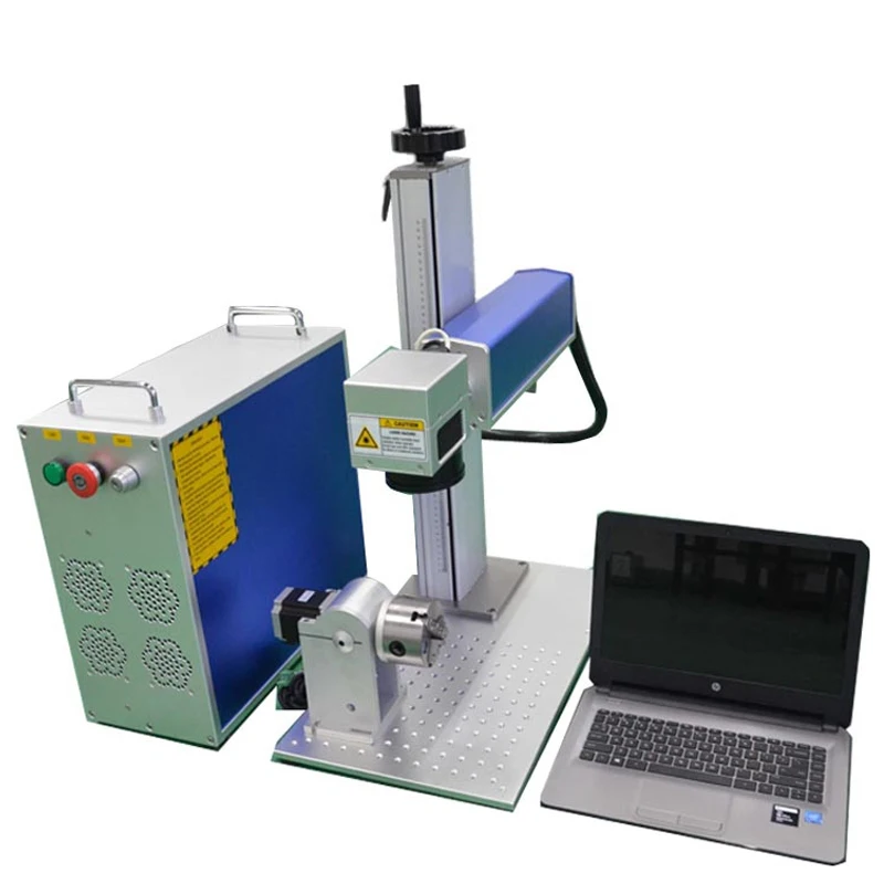 

20w 30w 50w Animal Ear Tag Fiber Laser Marking Machine for Gold Silver Brass Jewelry Small Cnc Laser Engraver Metal