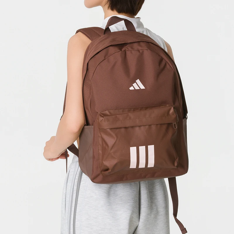 Adidas Backpack Original Large-Capacity Student School Bag Computer Bag Men's and Women's Fitness Training Sports Bag Daily Backpack Le5953-1