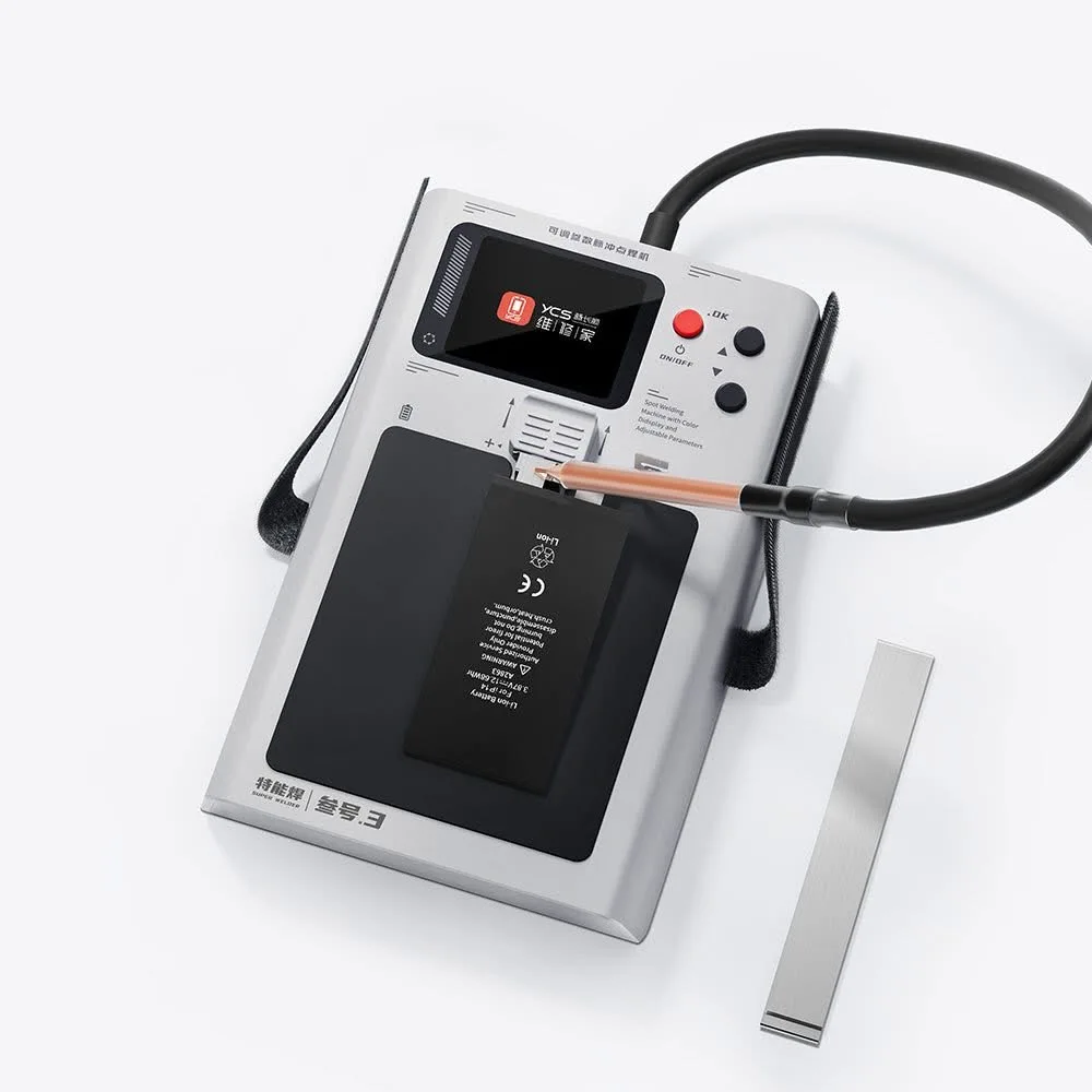 YCS Color Screen Adjustable Parameter Spot Welding Machine Double Pulse Spot Welding Design Mobile Phone Battery Spot Welding