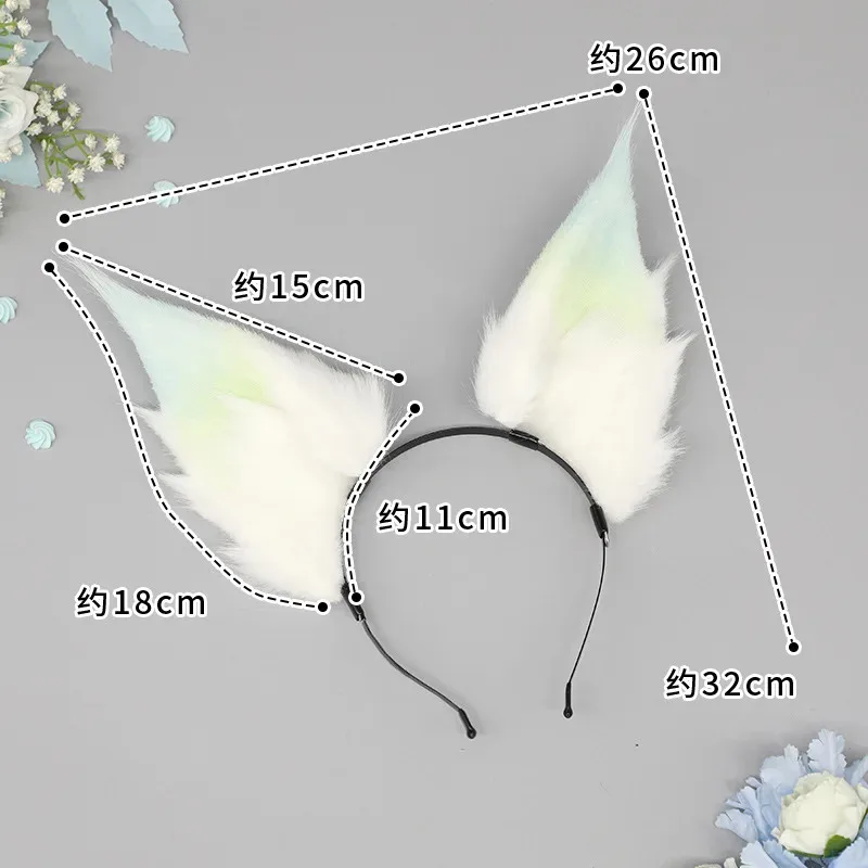 هونكاي: ستار السكك الحديدية Feixiao تأثيري أغطية الرأس النساء لطيف Jiaoqiu زي انفصال الأذن عقال لحفلة الهالوين عيد الميلاد هدية